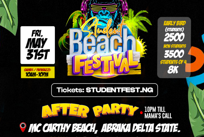 Student beach festival South South Invasion